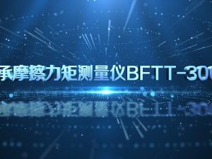 【视频】BFTT-3000A轴承摩擦力矩测量仪展示动画